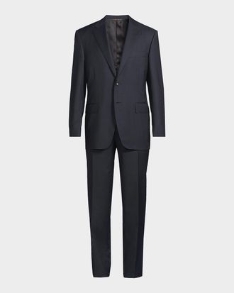 Canali Men & apos;s Siena Two-Button Wool Regular-Fit Suit
