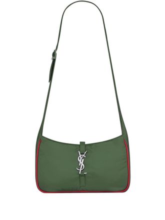 Saint Laurent Le 5 &agrave; 7 crossbody bag - unisex - ECONYL - OS - Green