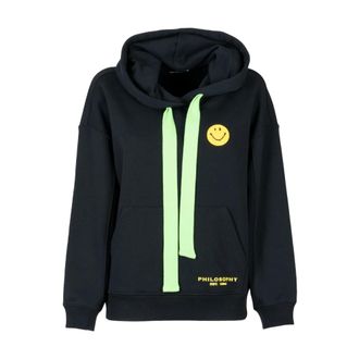 Philosophy di Lorenzo Serafini Mujer, Sudaderas, Negro, Talla: L