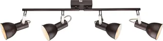 Globo Lighting Foco - Fargo - Marr&oacute;n - Metal - Foco De Superficie - E14 - Globo