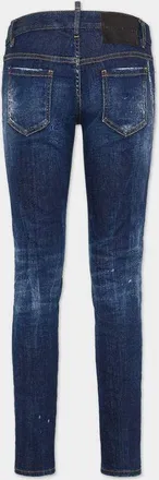 Dsquared2 Distressed Denim Jeans - Blue