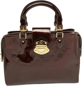 Louis Vuitton Pre-owned Handbags, female, Red, Size: ONE SIZE Pre-owned Canvas Handbag