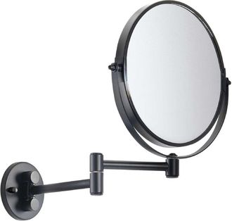 Gedy Gedy - 21041400000 Espejo Aumento Pared Negro Mate - Ref: 21041400000