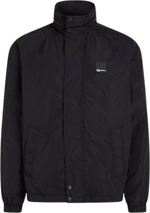 Karl Lagerfeld Lichtgewicht Jas - Heren - Zomerjassen - Zwart - XL - Polyester - Jassen