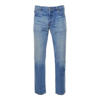 Edwin Slim-fit Jeans, male, Blue, Size: W33 Regular Tapered Jeans