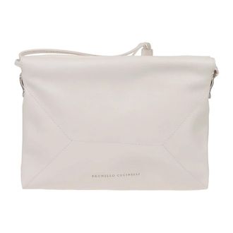 Brunello Cucinelli Brunello Cucinelli, Shoulder Bags, female, Beige, Size: ONE SIZE Shoulder Bag