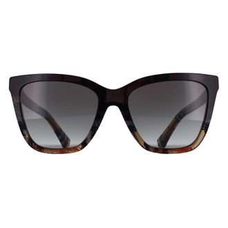 Burberry Square Womens Check Sand Grey Gradient BE4470 - Brown - One Size