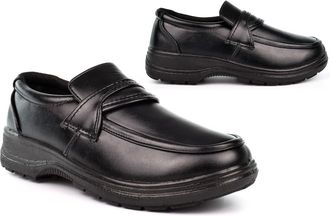 Generic Mens Wide Fit Shoes Mens Casual Shoes Size 9 Wide Shoe Size 7 Lightweight Shoe Lightweight Comfort Slip On Sizes 7-12 Black 10 UK