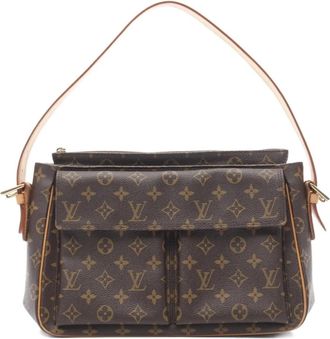Louis Vuitton Borsa a spalla Vivacité GM con monogramma 2004 - Marrone