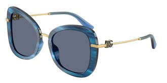 Dolce & Gabbana DG4535 347272 Womens Sunglasses Blue Size 53