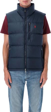 Ralph Lauren Navy Blue Sleeveless Jacket