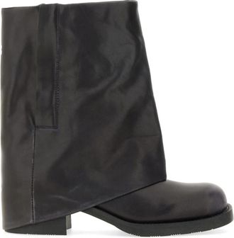 Ash Tijuana Enkellaars - Dames - Laarzen met Hak - Zwart - 36 EU - Leer - Schoenen