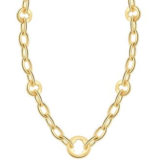 Pompeii3 14k Yellow Gold Womens 24 Chain Necklace 32.1 Grams 9.5mm Thick