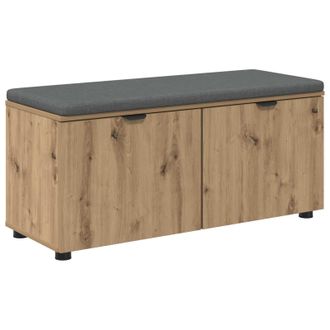 vidaXL Vidaxl Panca Per Ingresso Rovere Artigianale 100 X 38 X 46 Cm