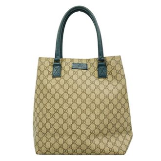 Gucci Brown Pvc Tote Bag (Pre-Owned)