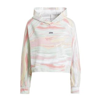 adidas (WMNS) adidas Multicolor RYV Crop Hoodie Pink GN4292