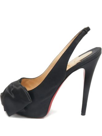 Christian Louboutin bow-detail pumps - Black