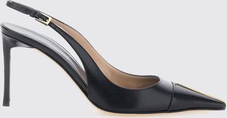 Tom Ford D&eacute;collet&eacute; slingback in pelle liscia con tacco a spillo e monogramma