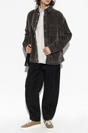 Jacquemus Boulanger Shirt, Mens, Brown