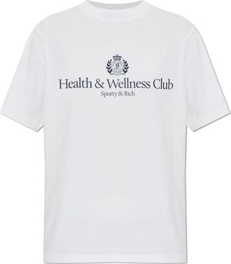 Sporty & Rich unisex, Top, Bianco, XS, new