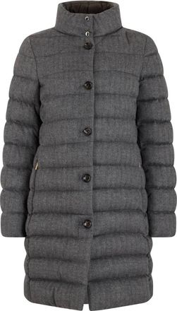 Moorer Aphelial Chaqueta Acolchada - Coats - Mujer - Gris - S