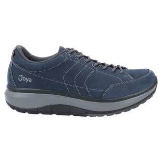 Joya Moscow Nubuck Leather Mens Lace Up Shoes - Dark Blue - Size:UK 10.5