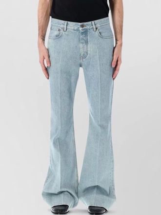 Valentino Garavani five pocket denim trousers straight cut belt loops
