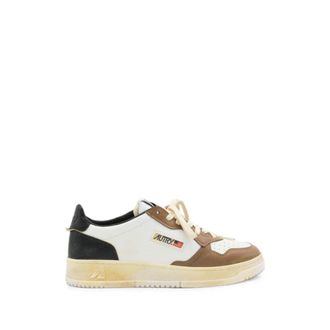 Autry Medalist Low Sneaker - Heren - Sneakers - Veelkleurig - 41 EU - Leer - Schoenen