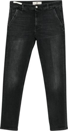 Pantaloni Torino Indie Jeans - Heren - Slim Fit Jeans - Zwart - W31 - Denim - Jeans