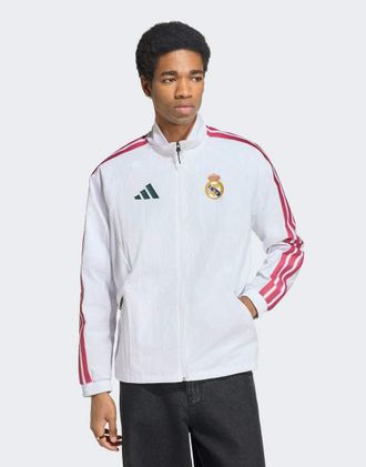 adidas Real Madrid Home Anthem - Giacca bianca-Bianco