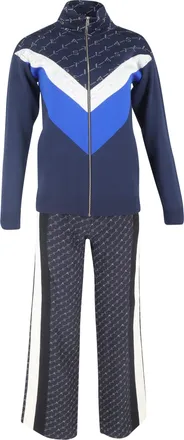 Stella McCartney Stella McCartney Monogram trainingspak van marineblauw katoen