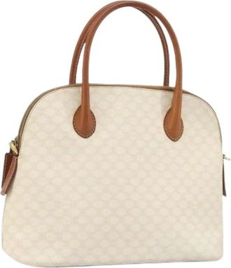 Celine Pre-owned Canvas celine-bags - Dames - Vintage Handtas - Beige - ONE Size - Vintage