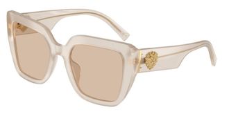Dolce & Gabbana DG4538 342093 Womens Sunglasses White Size 54