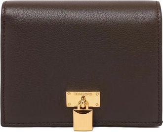 Tom Ford Portafoglio con lucchetto - Marrone