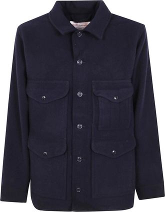 Filson Wollen Cruiser Jas - Heren - Zomerjassen - Blauw - S - Wol - Jassen