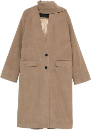 Eleh Cappotto con sciarpa - Toni neutri