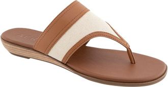 Aerosoles Gesa Canvas Flat Sandal