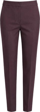 iBlues Loria Broek - Dames - Slim Fit Broeken - Paars - 2XS - Leer - Broeken