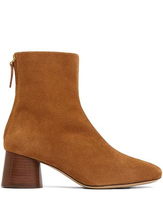 Mansur Gavriel Stivali con tacco largo 55mm - Marrone