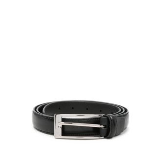 Eraldo Rectangular-buckle Leather Belt