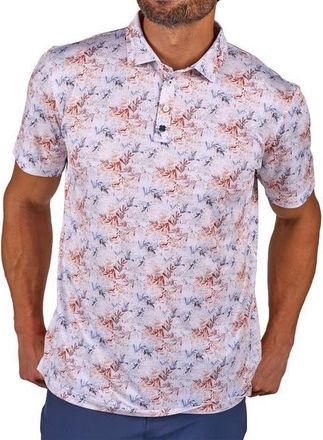 Black Clover Lucky Oasis Polo in Vanilla at Nordstrom, Size Xx-Large