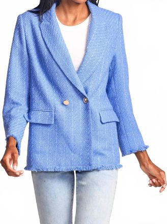 Pink Martini Sierra Jacket In Blue