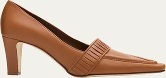 Manolo Blahnik 85mm Mindita Leather Pumps
