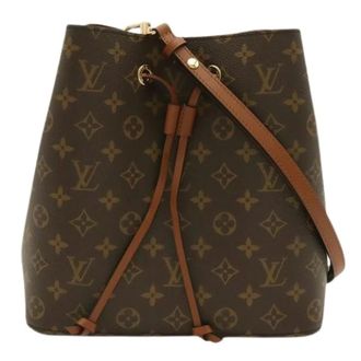 Louis Vuitton Pre-owned Bucket Bag - Dames - Pre-owned - Bruin - Maat: ONE Size