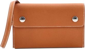Hermès Hermesnap Wallet Bag Epsom crossbody bag - Brown
