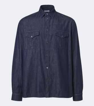 Jil Sander Cotton chambray shirt