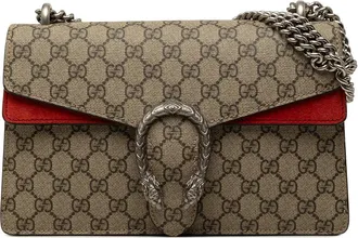 Gucci Pre-owned Gucci Medium GG Supreme Dionysus Shoulder Bag Ladies TZLG5JO0DBNX23OP