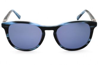 Harley-Davidson HD00019 Round Acetate Sunglasses - Blue