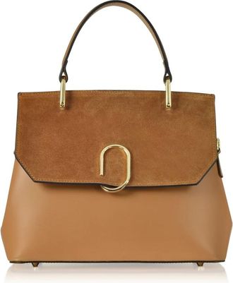 Le Parmentier Handbags - Dames - Handtassen - Beige - ONE Size - Leer - Tassen
