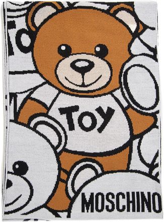 Moschino Sciarpa Bianco Moschino Donna